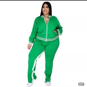 Plus Size Jogging Suit